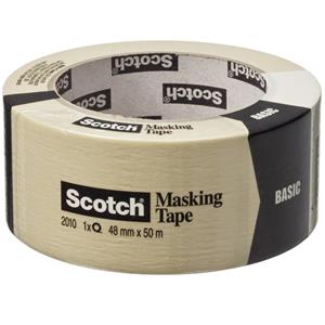 3M 20104850 Abdeckband Scotch Beige (L x B) 50m x 48mm 50m