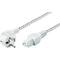 Power cable 2m CEE 7/7 plug > IEC 320-C15 jack - 