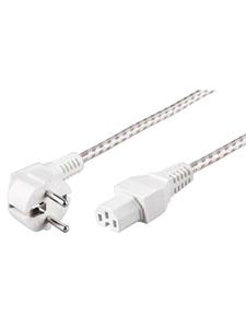 Power cable 2m CEE 7/7 plug > IEC 320-C15 jack - 