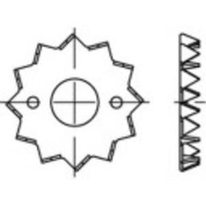 TOOLCRAFT Stahlblech feuerverzinkt 135724 150St.