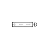 toolcraft Stelschroeven DIN 6332 50 mm Staal gebruineerd kwaliteit 5.8 M12 10 stuks