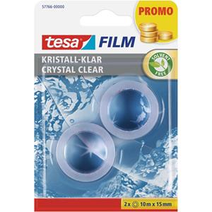 TESA tesafilm tesafilm Transparent (L x B) 10m x 15mm 2St.