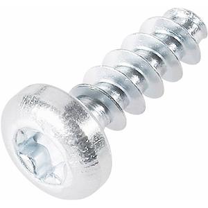 toolcraft Kunststofffurchende Schraube 2.5mm 8mm T-Profil Stahl verzinkt 100St.