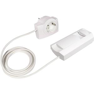 Snoerdimmer Geschikt voor lampen: Halogeenlamp, Gloeilamp Wit Ehmann 2660x0200