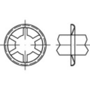 toolcraft 159383 As-klemringen Buitendiameter: 15 mm 88122 Verenstaal gepolijst 1000 stuks