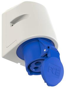 PCE PC Electric 113-6 CEE-CARA-wandcontactdoos 16 A 3-polig 230 V 1 stuk(s)
