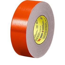 3M Textieltape Rood (l x b) 41.1 m x 48 mm Rubber Inhoud: 1 rollen
