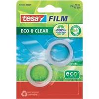 TESA 57046 tesafilm tesafilm Eco & Clear Transparent (L x B) 10m x 15mm 2St.
