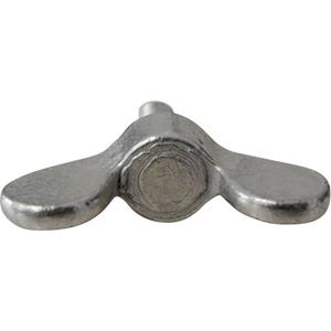 toolcraft Vleugelschroeven M4 10 mm DIN 316 Staal verzinkt 10 stuks