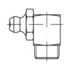 toolcraft Conische smeernippel DIN 71412 Staal galvanisch verzinkt kwaliteit 5.8 M8 100 stuks