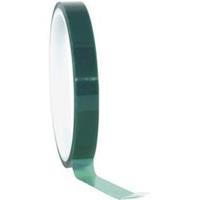 toolcraft Plakband Groen (l x b) 66 m x 15 mm Silicone Inhoud: 1 rollen