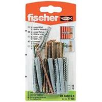 Fischer 77855 Fischer universele pluggen UX Nylon 6 mm 10 stuks