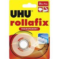 UHU Klebefilm rollafix transparent, inkl. Handabroller
