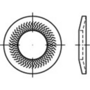 159397 Grendelschijven Binnendiameter: 5 mm Verenstaal verzinkt 250 stuks