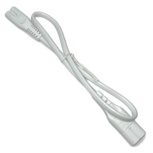Euro netsnoer C7 verlengkabel 2m Wit
