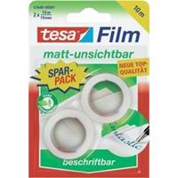 TESA 57649 tesafilm tesafilm Transparent (L x B) 10m x 19mm 2St.