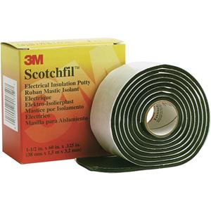 3M Scotchfil Reparatietape Zwart (l x b) 1.5 m x 38 mm Rubber Inhoud: 1 rollen