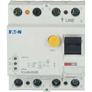 Eaton FRCDM-40/4/03-G/B - Residual current breaker 4-p 40/0,3A FRCDM-40/4/03-G/B