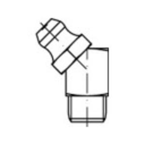 toolcraft Conische smeernippel DIN 71412 Staal galvanisch verzinkt kwaliteit 5.8 M8 100 stuks