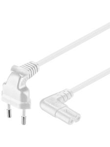 Pro Strom Kabel C7 (2 pins) 90° W - 5m
