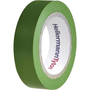 Hellermanntyton Flex 15-GN15x10m - Adhesive tape 10m 15mm green Flex 15-GN15x10m