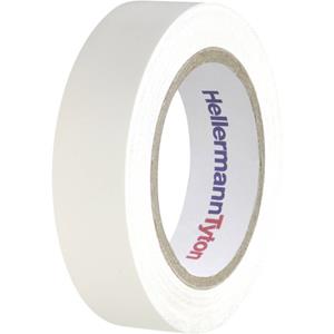 Hellermanntyton Flex 15-WH15x10m - Adhesive tape 10m 15mm white Flex 15-WH15x10m