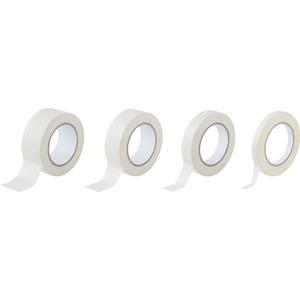 toolcraft Kreppband-Set Weiß 4St.