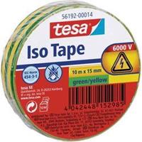 tesa Isolierband ISO TAPE, 15 mm x 10 m, grün / gelb