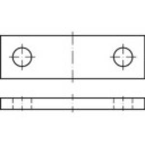 toolcraft Assteun DIN 15058 10 mm Staal 25 stuks