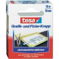 tesa Grafik- und Fixierkreppband, 19 mm x 10 m