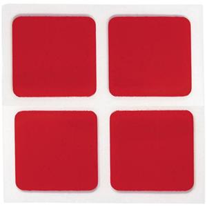 toolcraft Doppelseitiges Klebeband Transparent (L x B) 30mm x 30mm 8St.