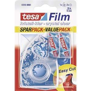 TESA tesafilm tesafilm Transparent (L x B) 10m x 15mm 2St.