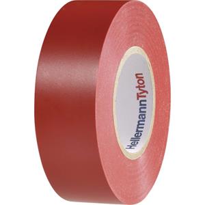 HellermannTyton HelaTape Flex 15 Isolatietape Rood (l x b) 20 m x 19 mm Inhoud: 1 rollen