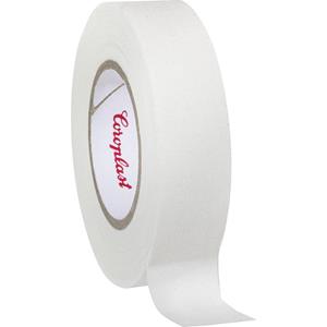 Coroplast Textieltape Wit (l x b) 10 m x 19 mm Rubber Inhoud: 1 rollen