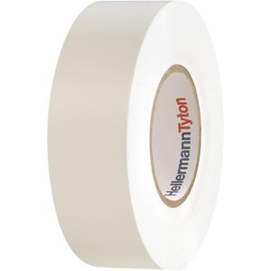 Hellermanntyton HTAPE-FLEX15-19x20WH (10 Stück) - Adhesive tape 20m 19mm white HTAPE-FLEX15-19x20WH