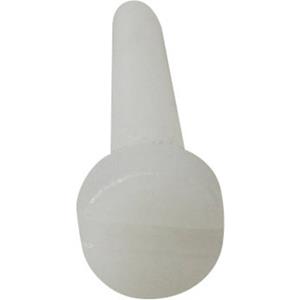 toolcraft 800270 Cilinderschroeven M4 40 mm Sleuf DIN 84 ISO 1207 Kunststof, Polyamide 10 stuk(s)