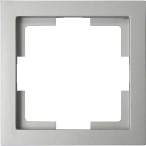 GAO 1fach Rahmen Modul Silber EFT001silver X92826