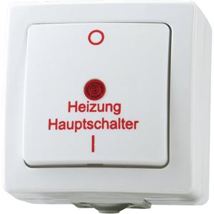 Kopp 565302003 Feuchtraum-Schalterprogramm Heizungs-Notschalter S35547