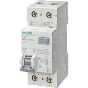 Siemens 5SU1356-6KK16 - Residual current circuit breaker with line protection B16A, 1 + N, 30mA, 5SU1356-6KK16