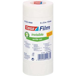 TESA Tesafilm Tesafilm Mat (l x b) 33 m x 19 mm Acrylaat Inhoud: 6 rollen