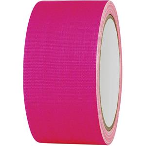toolcraft Gewebeklebeband Neonpink (L x B) 25m x 50mm 25m