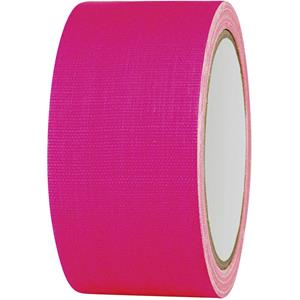 TOOLCRAFT 80FL5025PC 80FL5025PC Textieltape 80FL5025PC Neon-pink (l x b) 25 m x 50 mm 1 stuk(s)