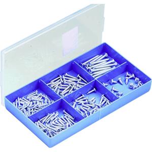 Plaatschroeven assortiment 200 onderdelen