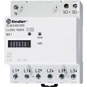 Finder 7E.36.8.400.0010 - Direct kilowatt-hour meter 10A 7E.36.8.400.0010