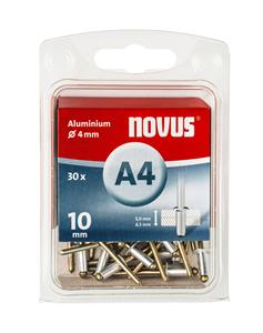 novus Popnagels A4 X 6 mm Alu SB - 30 Stuks