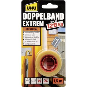 UHU Doppelband Extrem, 19 mm x 1,5 m