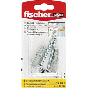 Fischer 52186 8 mm 2 stuks