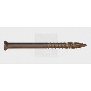 Terrasbouw schroeven 5.5 mm 50 mm Torx RVS A2 thermisch gelooid 500 stuks SWG
