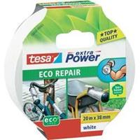 TESA Tesa Extra Power Ecologo Textieltape Wit (l x b) 20 m x 38 mm Rubber Inhoud: 1 rollen