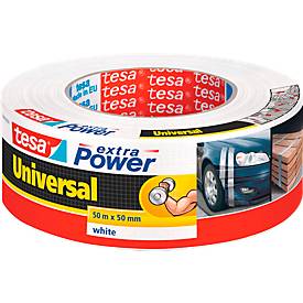 tesa Folienband extra Power Universal, 50 mm x 50 m, weiß